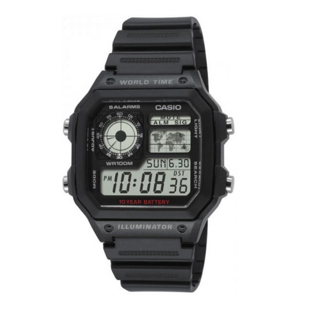 Мъжки часовник Casio AE-1200WH-1AVEF