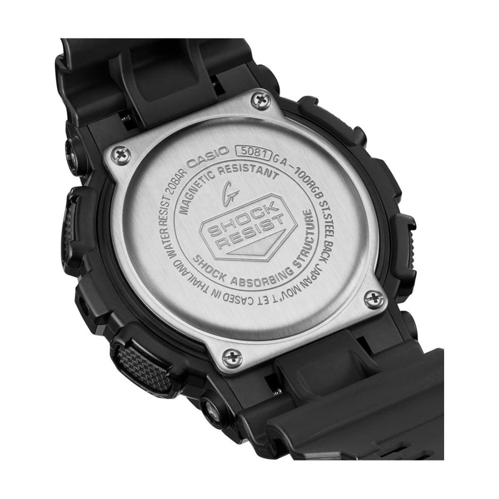 Мъжки часовник Casio G-Shock GA-100RGB-1AER