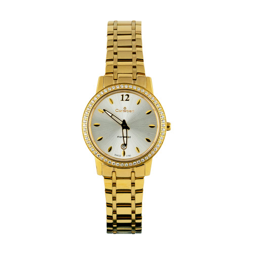 Дамски часовник Cortebert 8125-WGG-SW