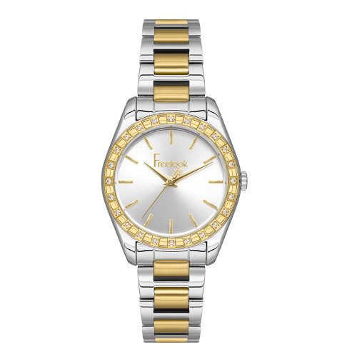 Комплект дамски часовник, гривна и колие Freelook FL.1.10400-3