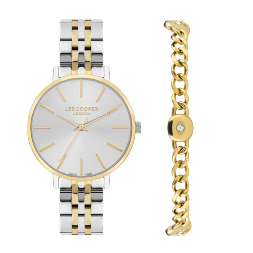 Комплект дамски часовник и гривна Lee Cooper LC07857.230