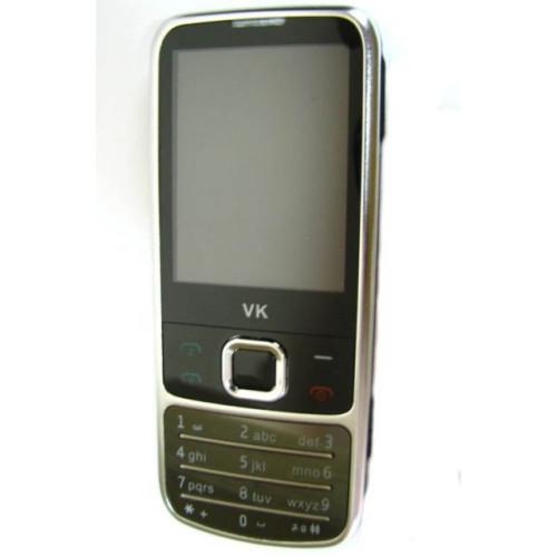 Мобилен Телефон VK-670, TV Dual SIM Silver