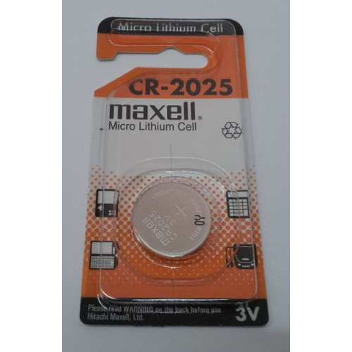 Литиева батерия MAXELL CR2025 3V