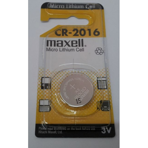 Литиева батерия MAXELL CR2016 3V