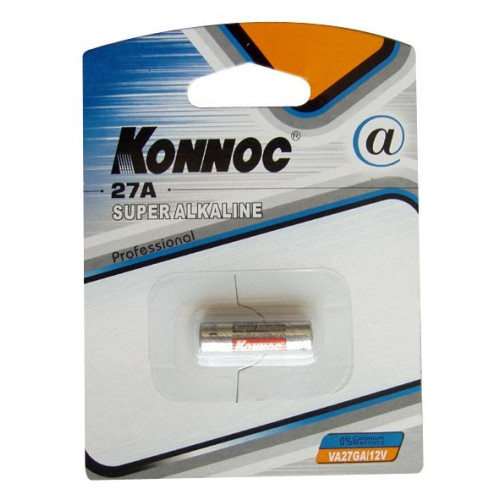Алкална батерия KONNOC 27A 12V 1 бр. блистер