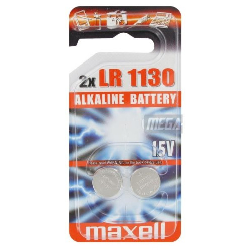 Алкална батерия MAXELL LR1130 1.5V блистер по 2