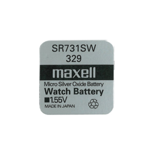 Сребърна батерия MAXELL 329 SR731SW