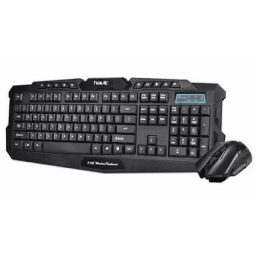 Комплект безжични клавиатура с мишка Havit HV-KB559GCM 2.4GHz