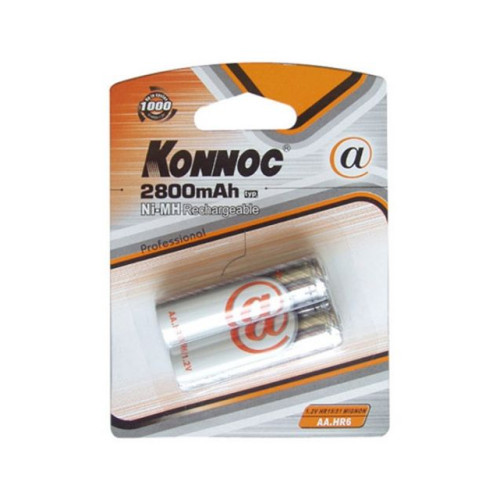 Акумулаторна батерия KONNOC AA/R06 - 2800mAh