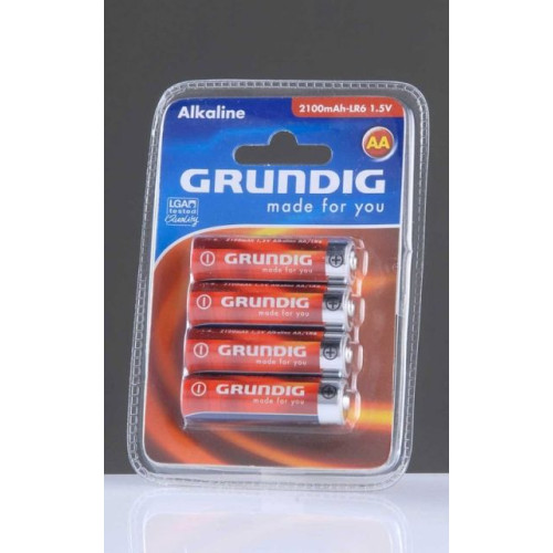 Алкална батерия GRUNDIG AA/LR06 - 4 бр. блистер