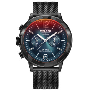 Часовник WELDER Edge WWMD1019 черен фотохромен Seiko VD32