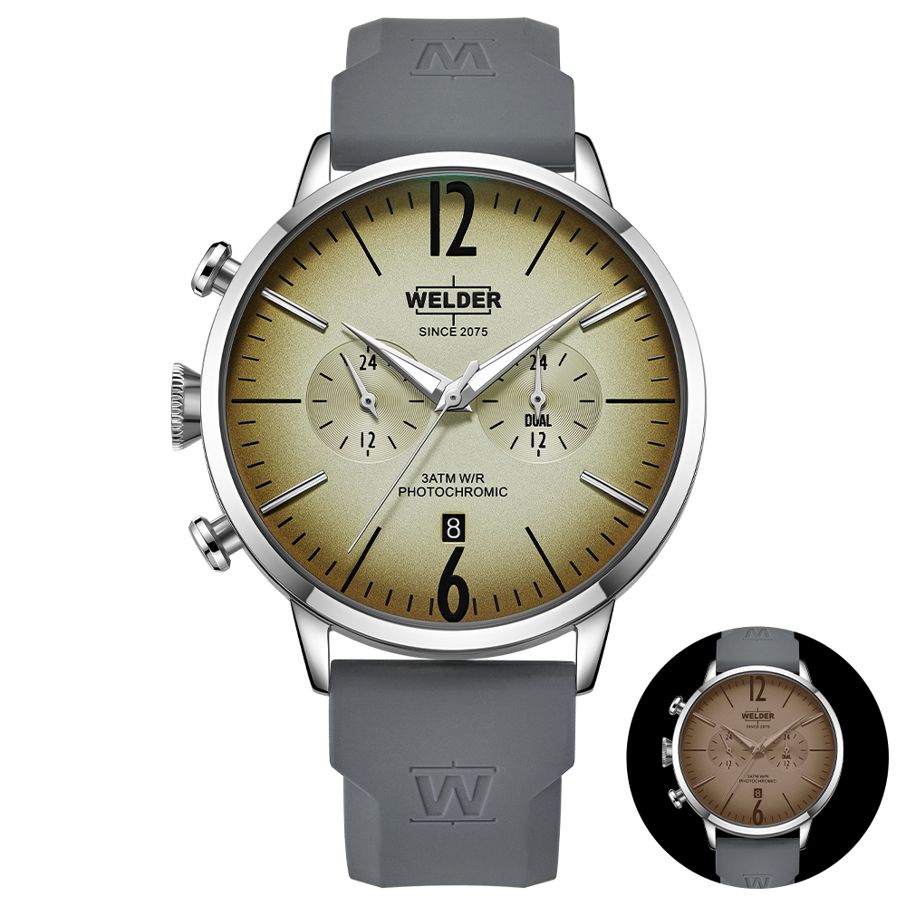 Часовник WELDER Moody WWRC553 силиконова каишка UV стъкло