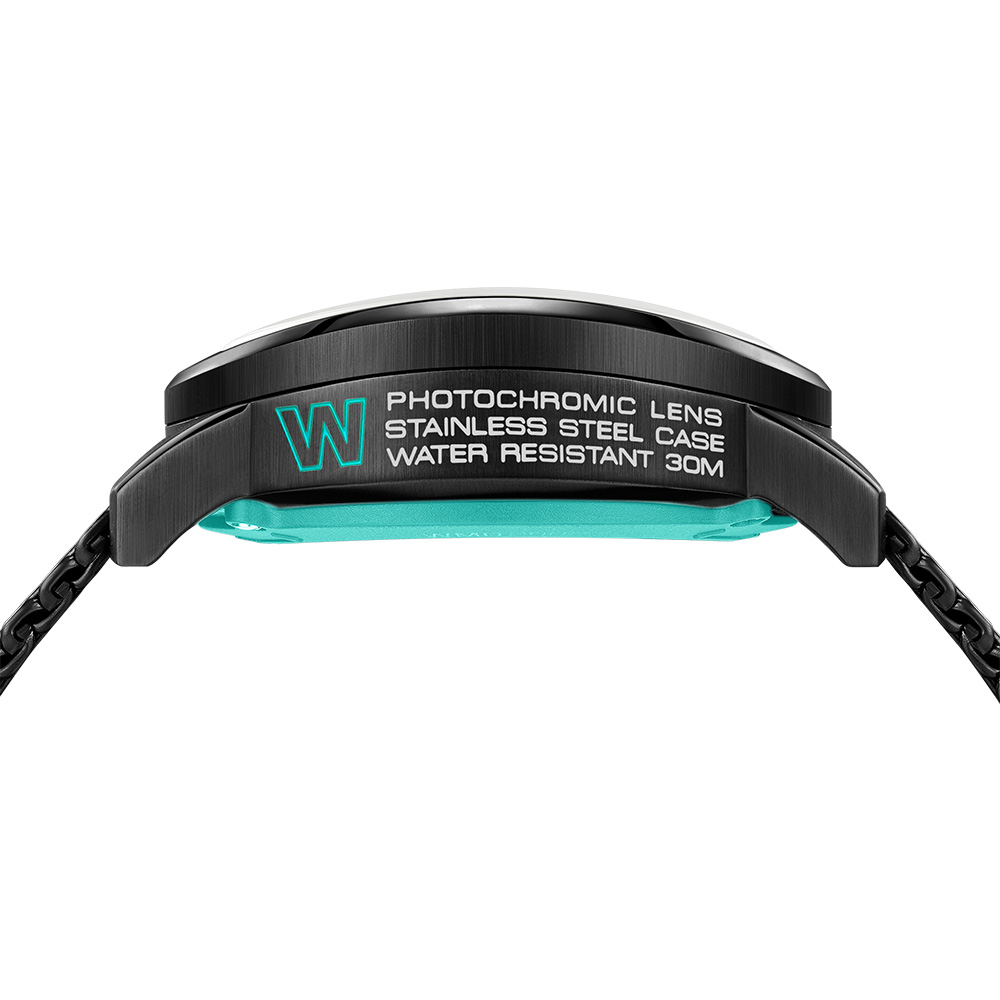 Часовник WELDER Edge WMD2004 черен Seiko VD32 фотохромен