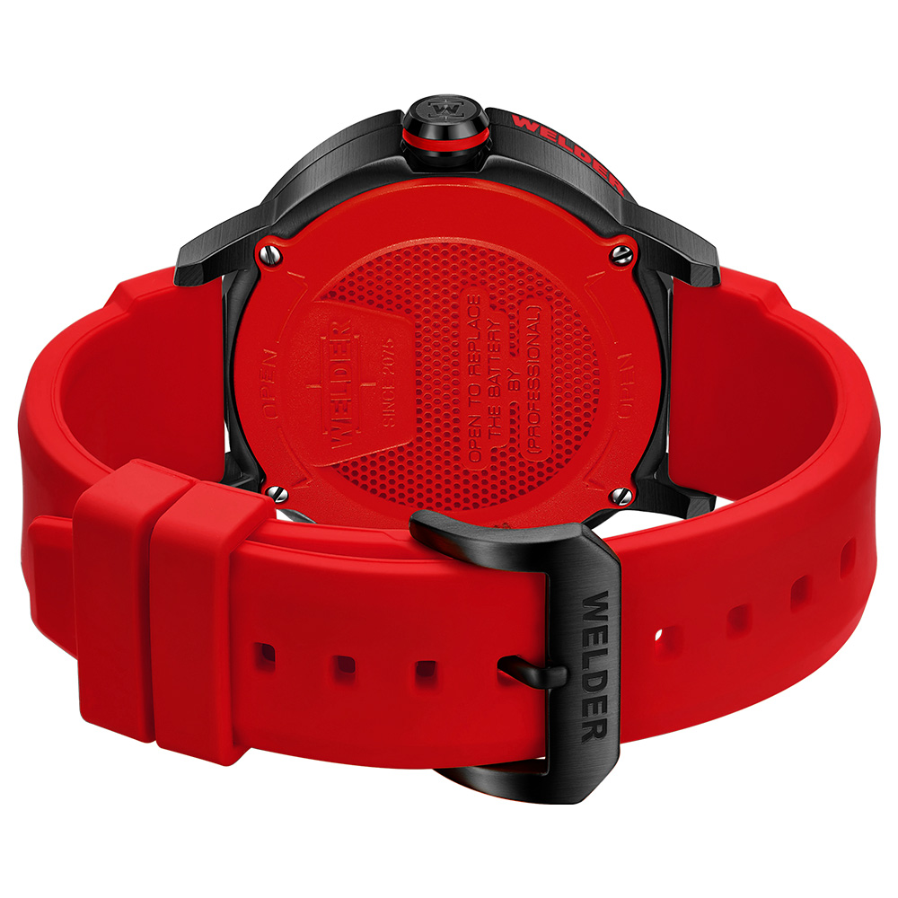Часовник WELDER Edge WMD2009 черен червен Seiko VD32