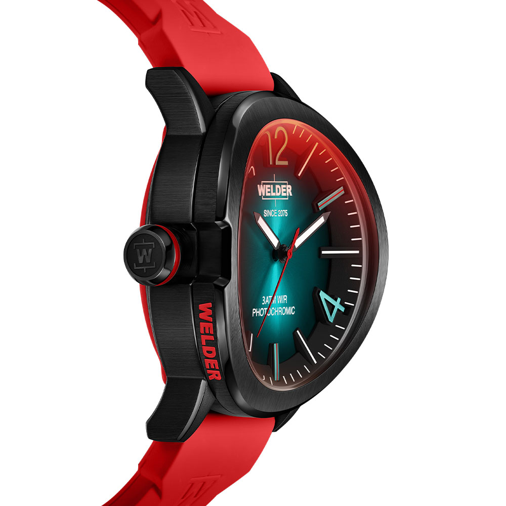 Часовник WELDER Edge WMD2009 черен червен Seiko VD32