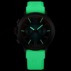 Часовник WELDER Edge WWMD1006 gun бял фотохромен Seiko