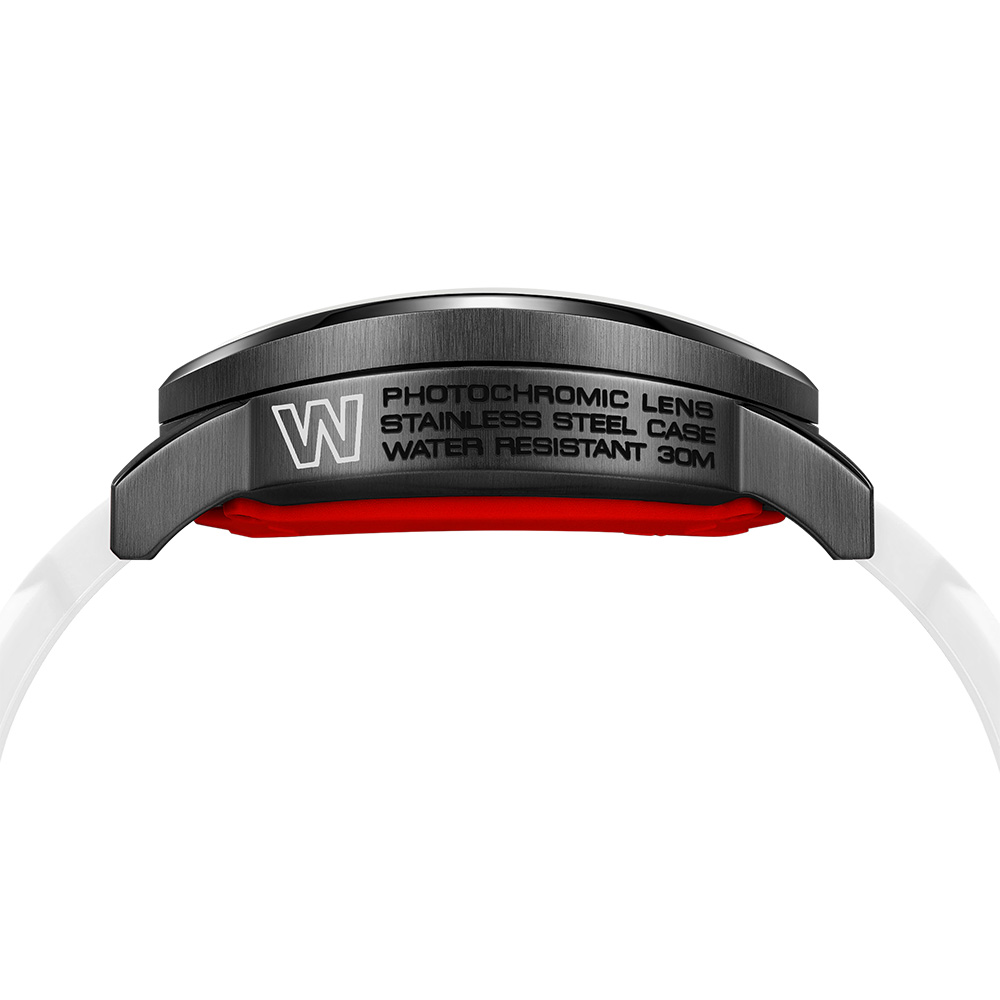 Часовник WELDER Edge WWMD1006 gun бял фотохромен Seiko