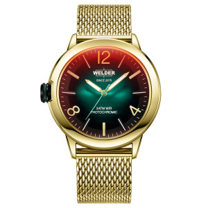 Часовник WELDER Edge WMD2001 златен Seiko VD32 фотохромен