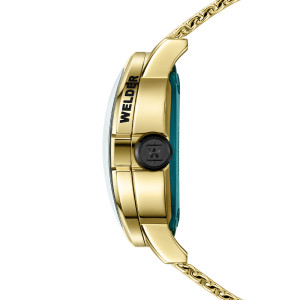 Часовник WELDER Edge WMD2001 златен Seiko VD32 фотохромен
