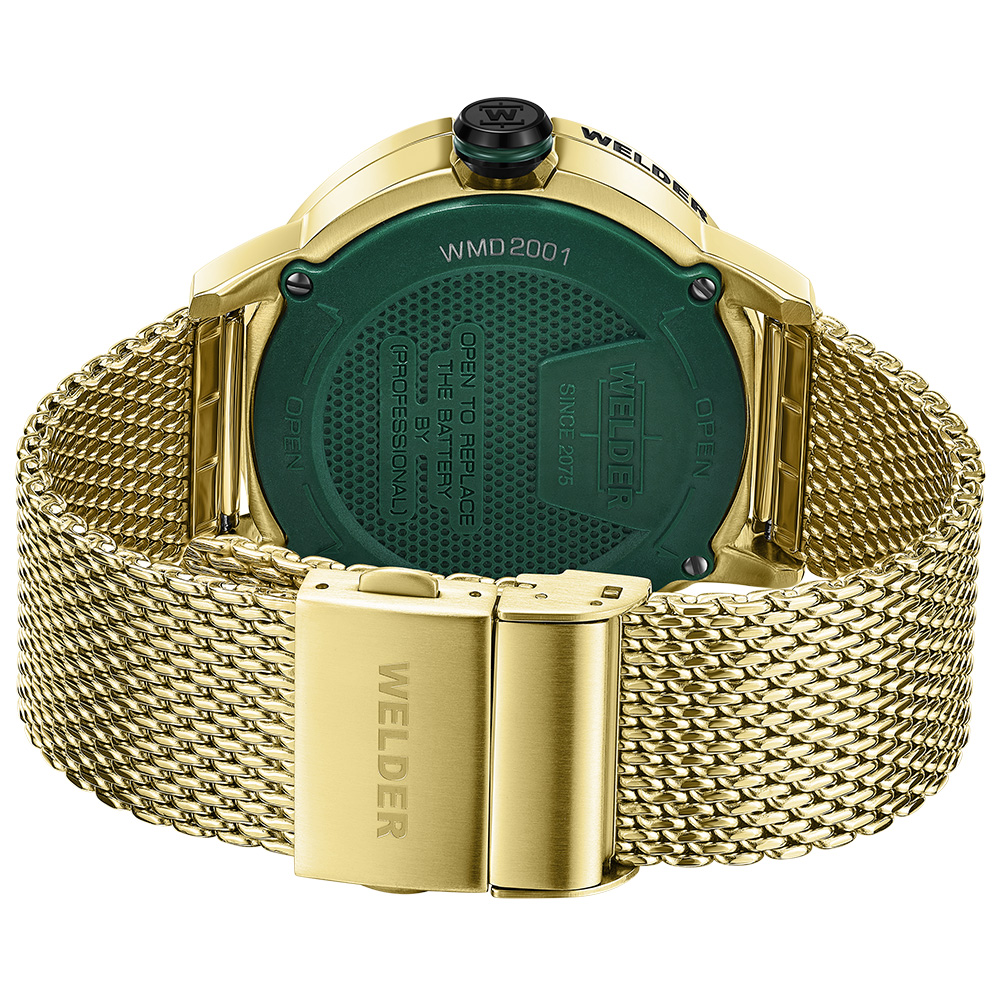 Часовник WELDER Edge WMD2001 златен Seiko VD32 фотохромен