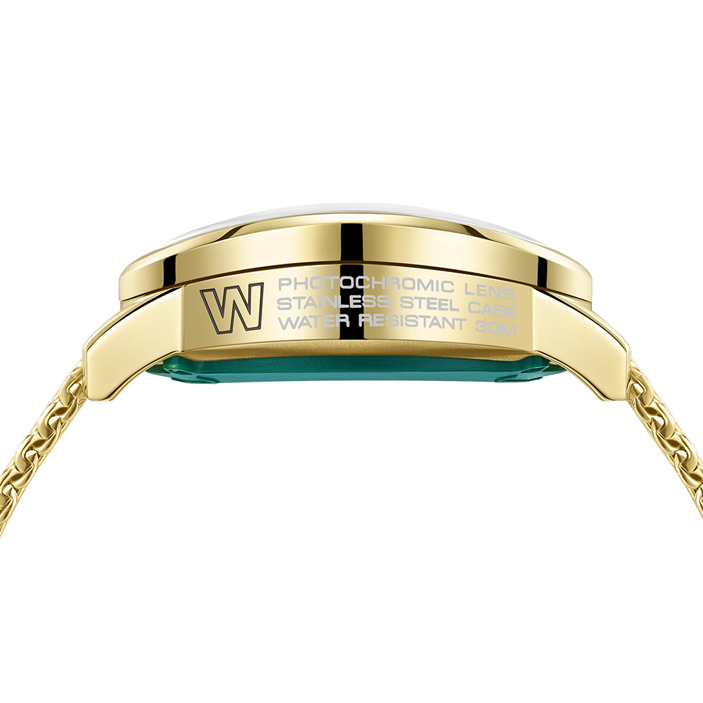 Часовник WELDER Edge WMD2001 златен Seiko VD32 фотохромен