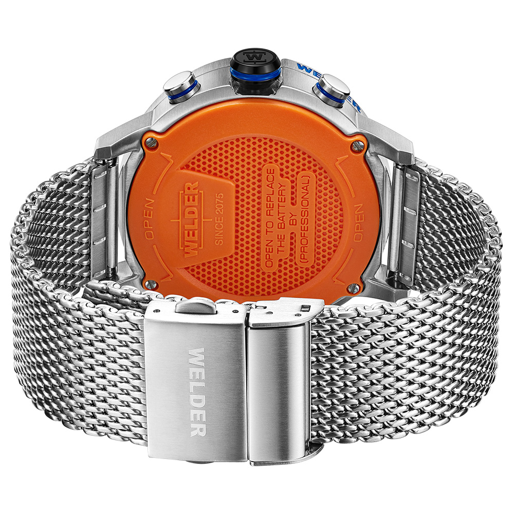 Часовник WELDER Edge WWMD1001 стоманен фотохромен Seiko VD32