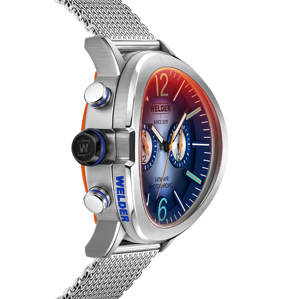 Часовник WELDER Edge WWMD1001 стоманен фотохромен Seiko VD32