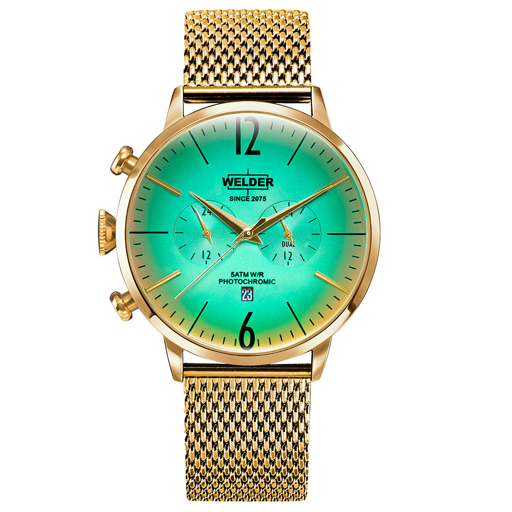 Часовник WELDER Moody WWRC402 златен Seiko VD31
