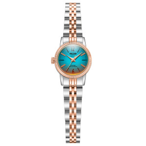 дамски часовник welder royal wrc2002 розово злато и стомана classicwatches.bg