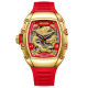 Часовник WELDER W75 WRT1015 автоматичен златен скелетон Seiko NH70