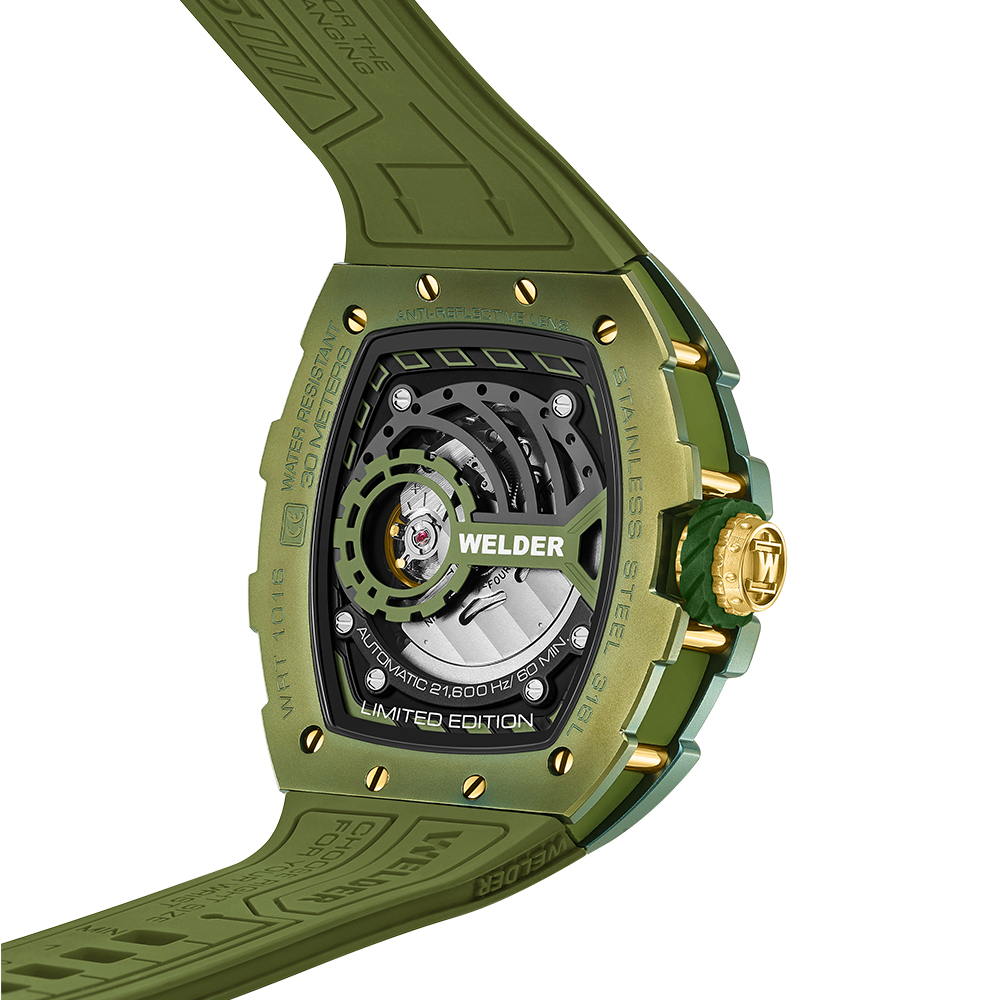 Часовник WELDER Dragon Limited 500 W75 WRT1016 автоматичен Seiko NH70