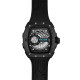Часовник WELDER W75 WRT1006 автоматичен скелетон черен Seiko NH70