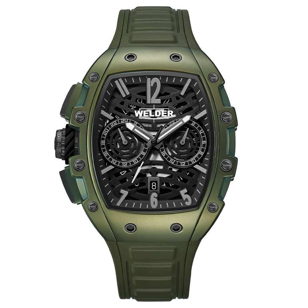 Часовник WELDER W75 WRM2002 Seiko VD31 двойно време