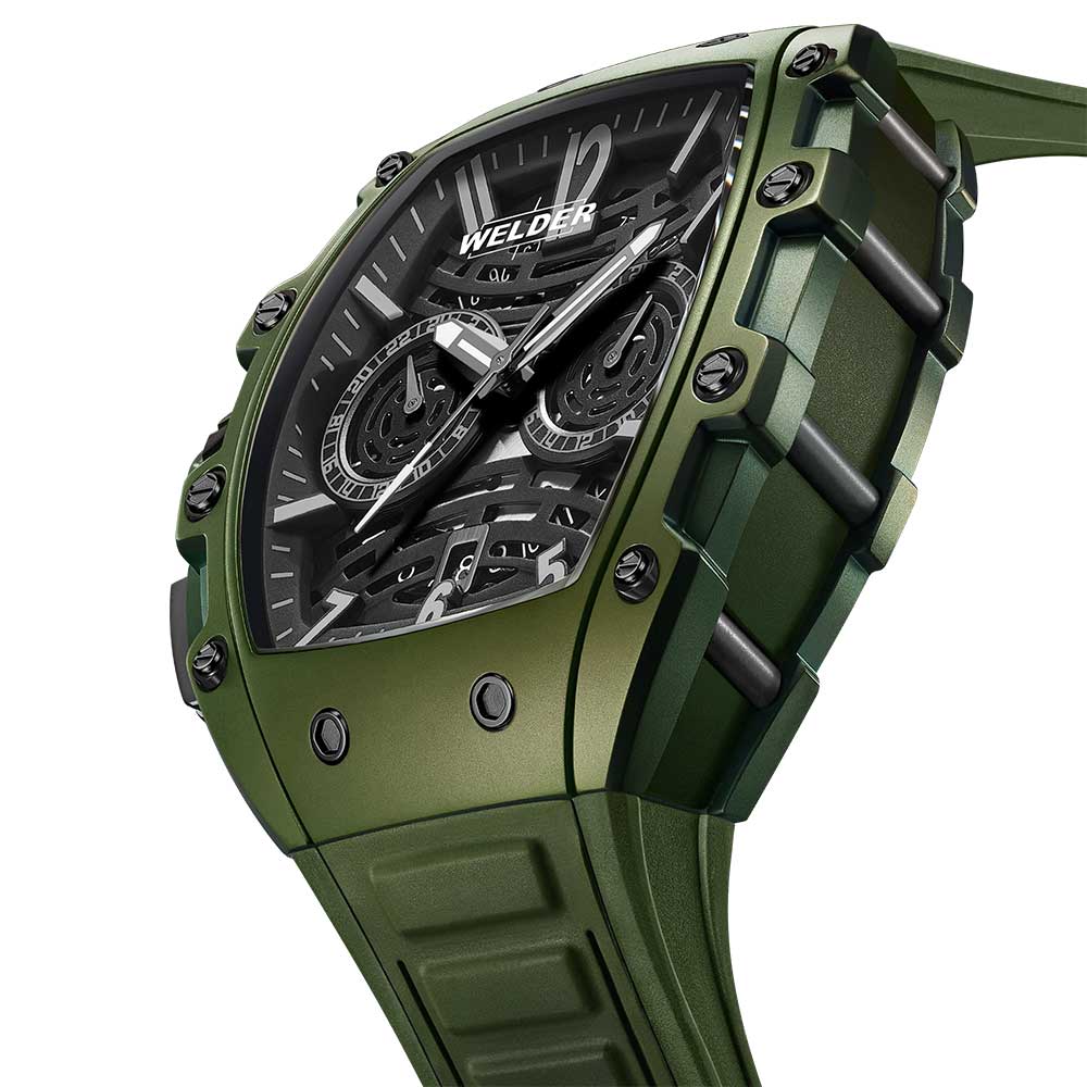 Часовник WELDER W75 WRM2002 Seiko VD31 двойно време