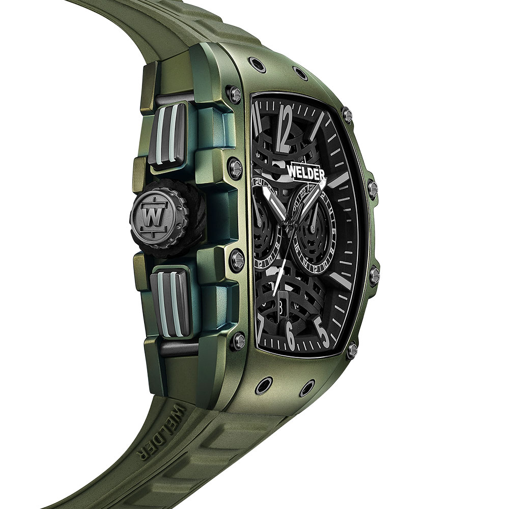 Часовник WELDER W75 WRM2002 Seiko VD31 двойно време