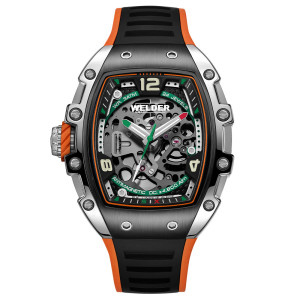 Часовник WELDER W75 WRT1002 автоматичен скелетон Seiko NH70