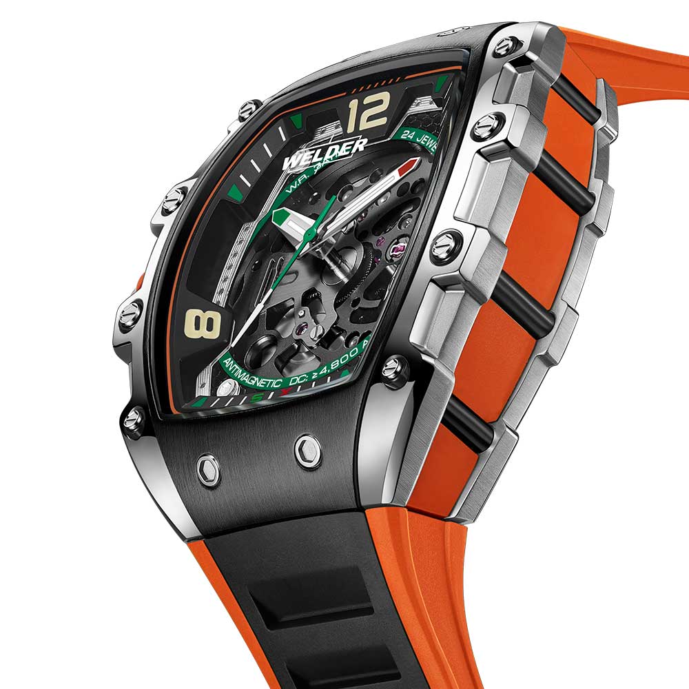 Часовник WELDER W75 WRT1002 автоматичен скелетон Seiko NH70