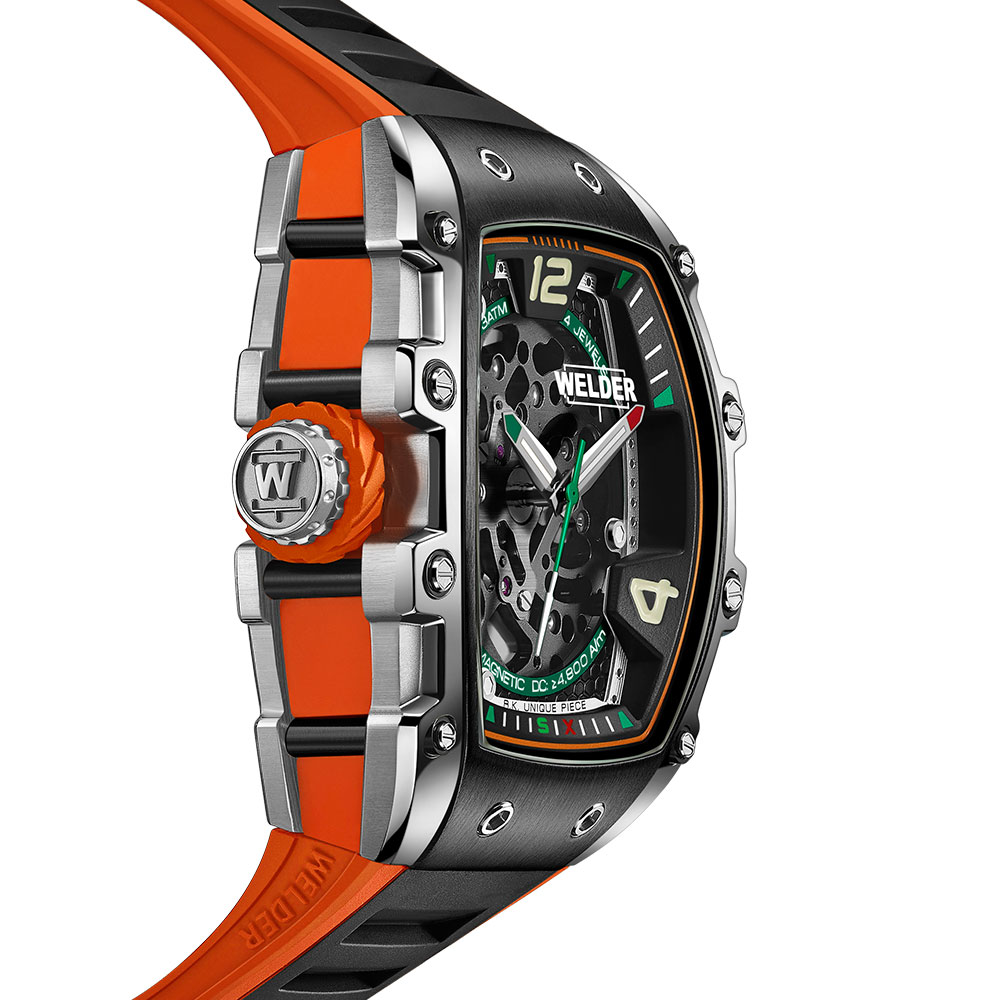Часовник WELDER W75 WRT1002 автоматичен скелетон Seiko NH70
