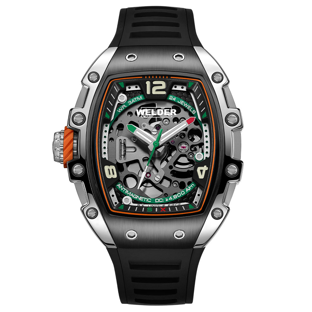 Часовник WELDER W75 WRT1003 автоматичен скелетон Seiko NH70