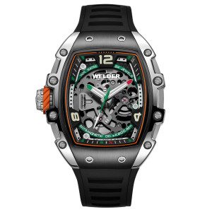 Часовник WELDER W75 WRT1003 автоматичен скелетон Seiko NH70