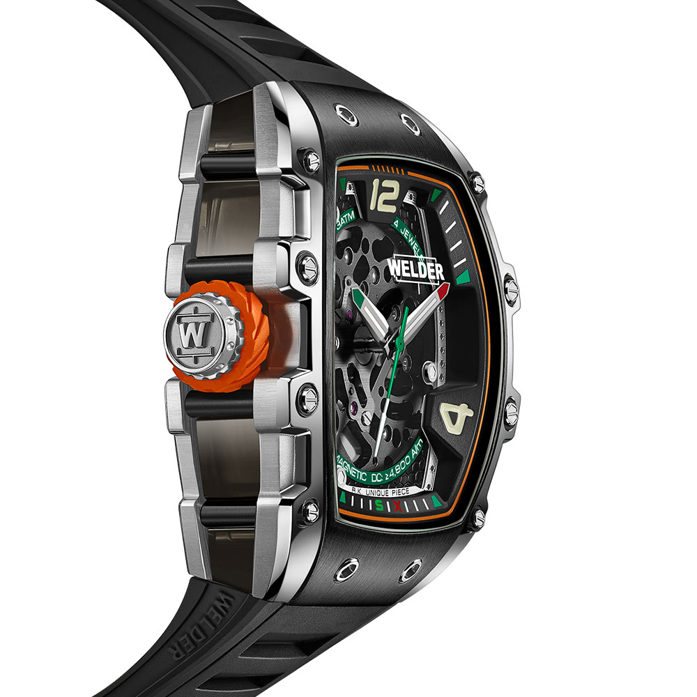 Часовник WELDER W75 WRT1003 автоматичен скелетон Seiko NH70