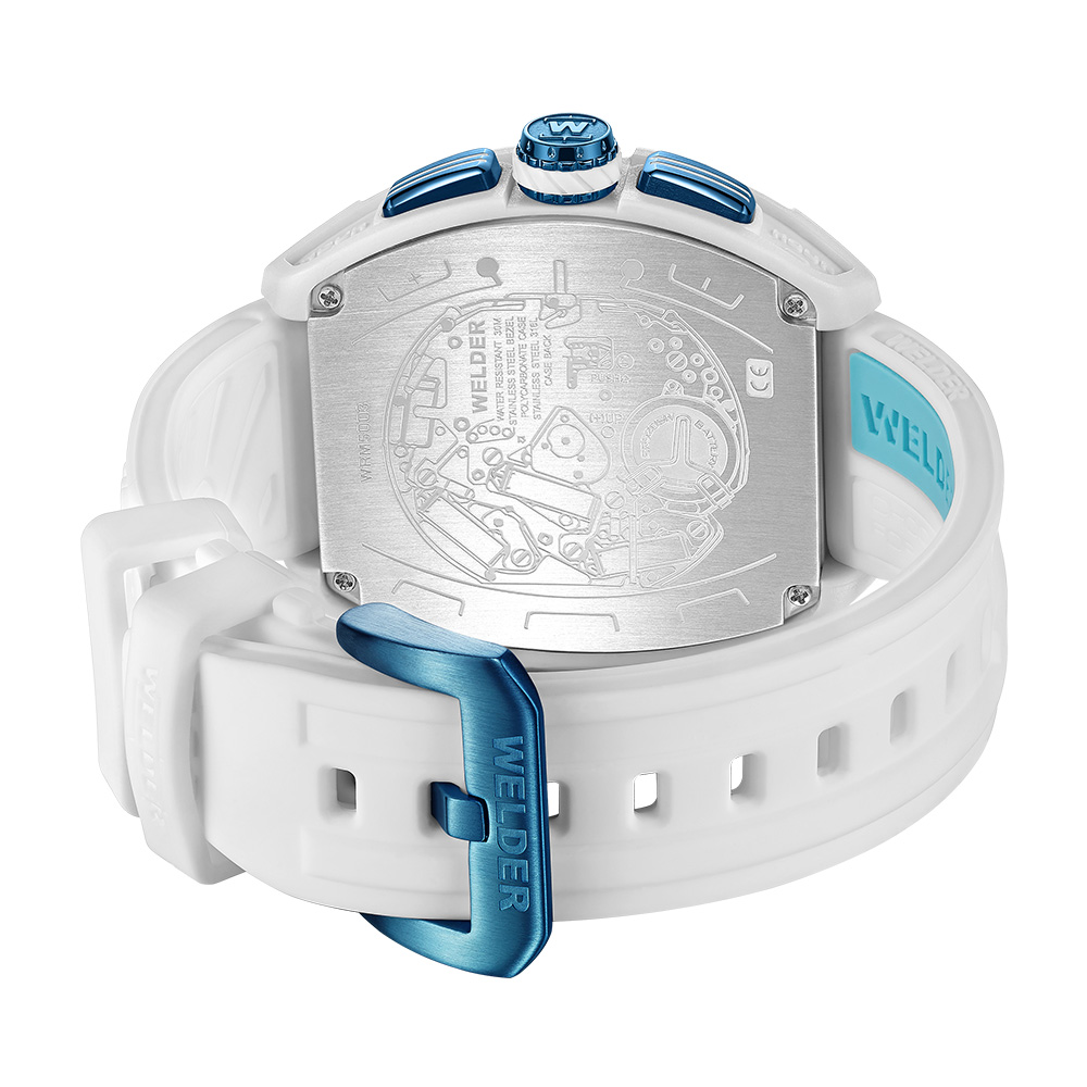Часовник WELDER W75 WRM5003 бял фотохромен dual time