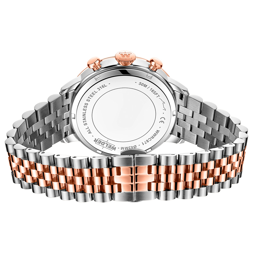часовник welder moody wwrc872 злато и стомана фотохромно стъкло classicwatches.bg